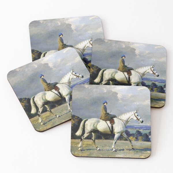 Item preview, Lady upon a white horse designed and sold by Vintage Designs +.