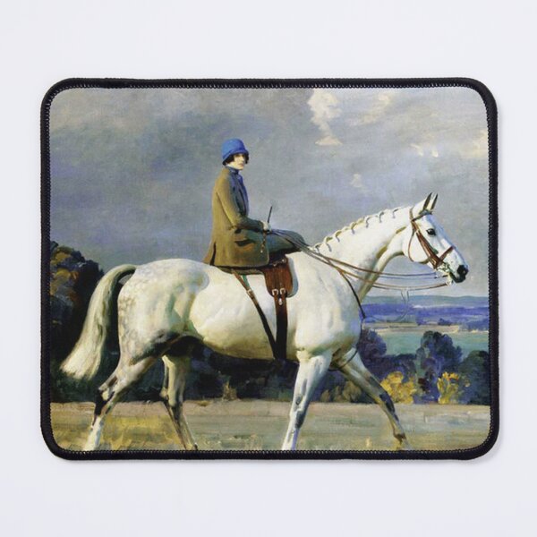 Item preview, Lady upon a white horse designed and sold by Vintage Designs +.