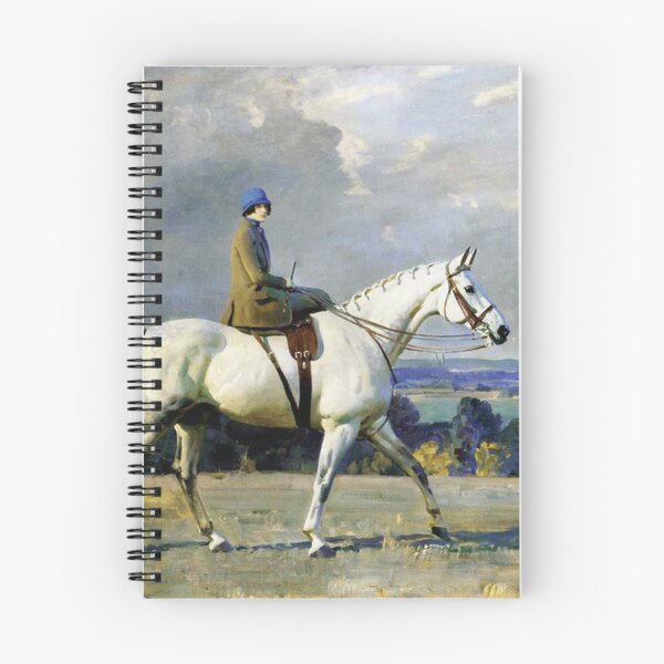 Item preview, Lady upon a white horse designed and sold by Vintage Designs +.