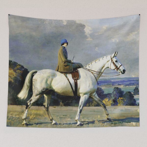 Artikelvorschau, Lady upon a white horse entworfen und verkauft von Vintage Designs +.