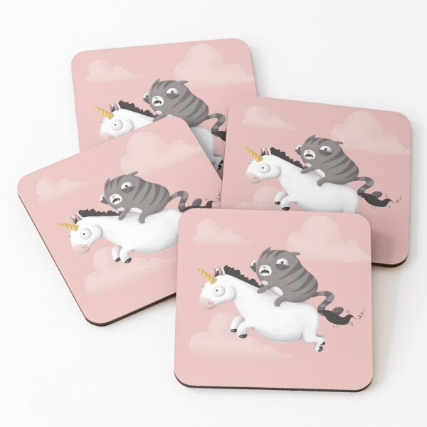 Item preview, Cat and Unicorn designed and sold by agrapedesign.