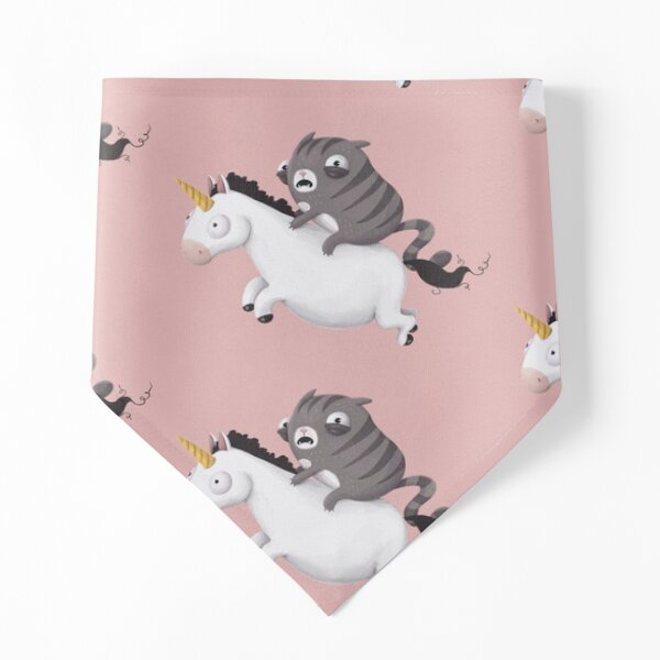 Chat et Licorne Bandana pour animaux