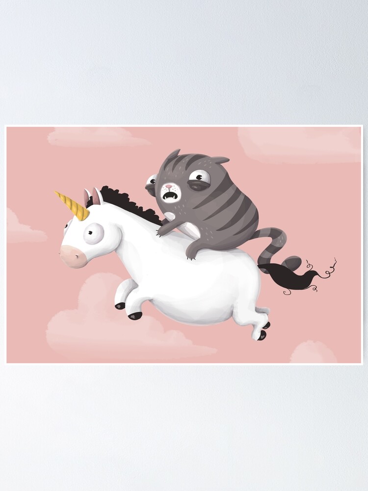 Cat and Unicorn | Poster