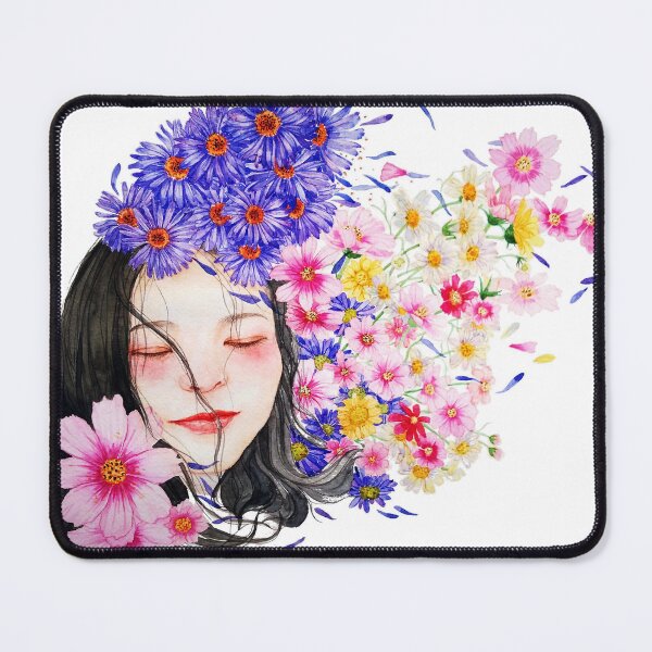 Item preview, Flower Lady designed and sold by formylovelydog.
