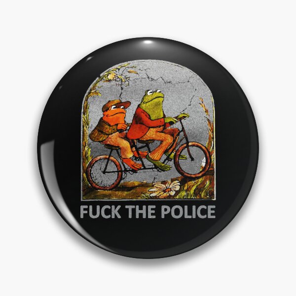 Item preview, Cool Frog and Toad - FCK the Police designed and sold by ReadiM98.