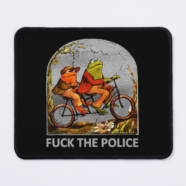 Item preview, Cool Frog and Toad - FCK the Police designed and sold by ReadiM98.