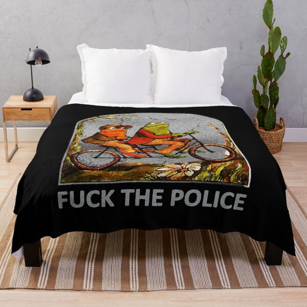 Item preview, Cool Frog and Toad - FCK the Police designed and sold by ReadiM98.