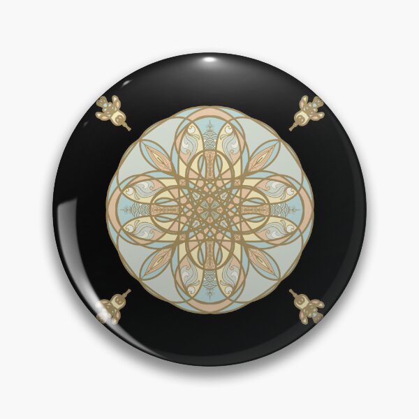Item preview, Soft Color Mandala Element Art, Rupa-Mandala Earth, Water, Air, Fire, The four elements of nature. designed and sold by PalinoColour.