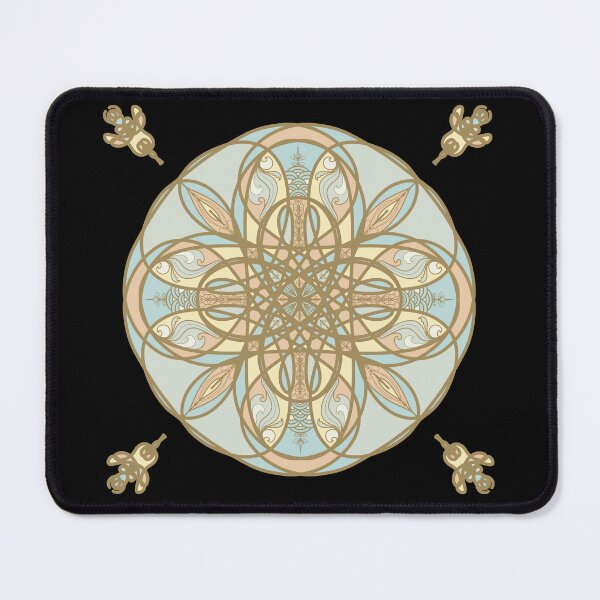 Item preview, Soft Color Mandala Element Art, Rupa-Mandala Earth, Water, Air, Fire, The four elements of nature. designed and sold by PalinoColour.
