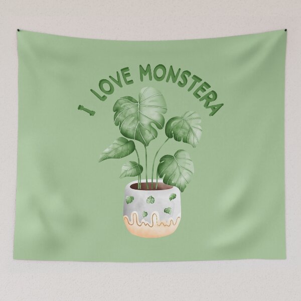 Item preview, I Love Monstera designed and sold by nanathaishop.