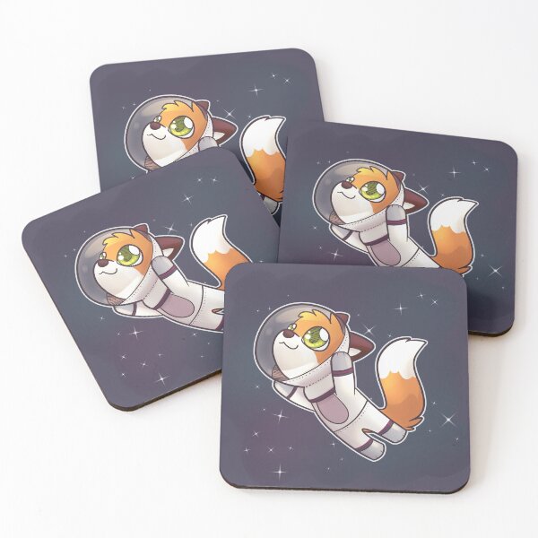 Item preview, Fox Astronaut - off to new worlds! designed and sold by Nura-Fuks.