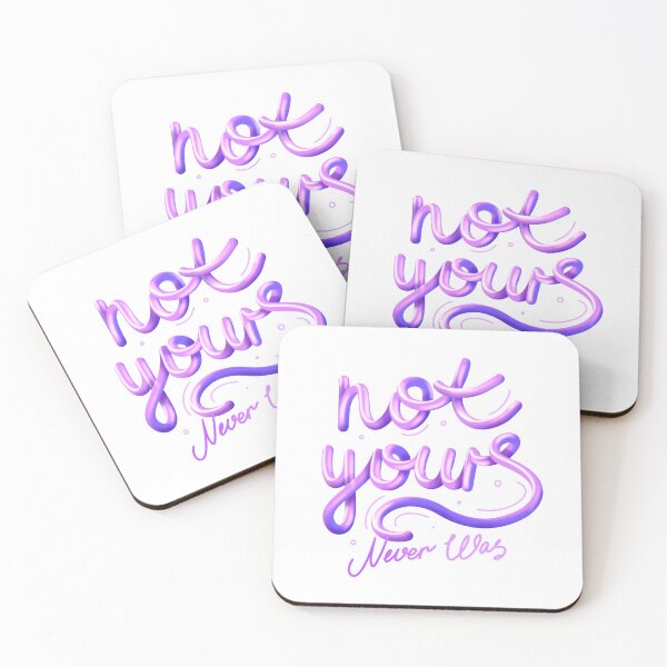 Item preview, Not yours never was (on white) designed and sold by xeniaskazka.