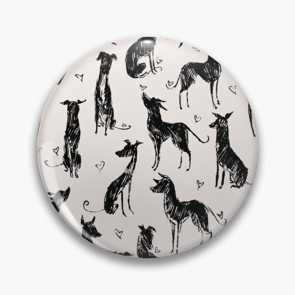 Item preview, Inkblot Dogs designed and sold by Elspeth Rose Design.