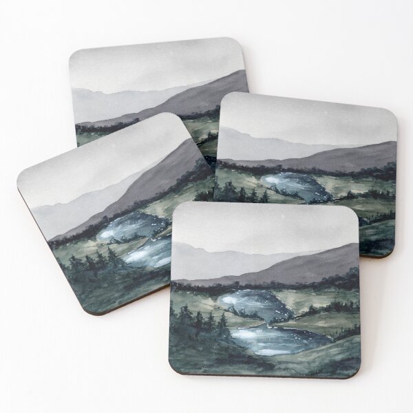 Item preview, Calm Mountain Landscape designed and sold by Pattokarts.