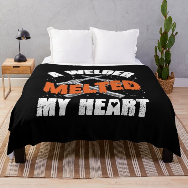 Item preview, Welding Welder Metalworker A Welder Melted My Heart designed and sold by ShopTheStyle.