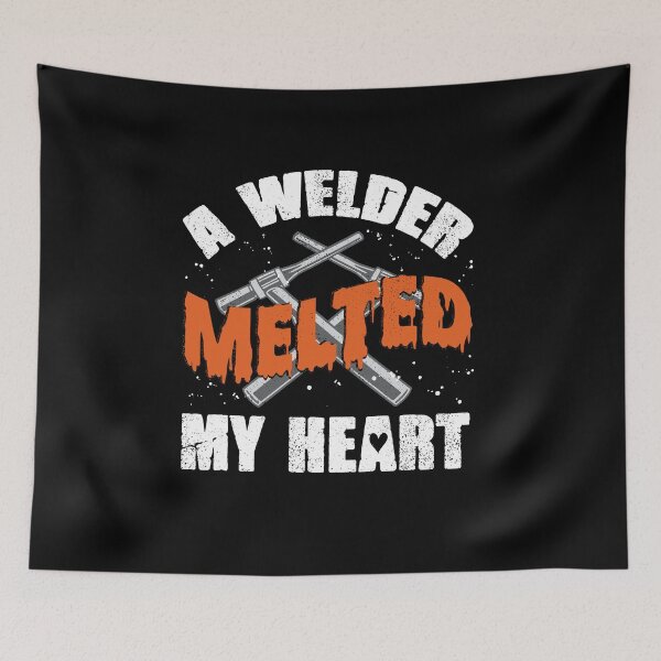 Item preview, Welding Welder Metalworker A Welder Melted My Heart designed and sold by ShopTheStyle.