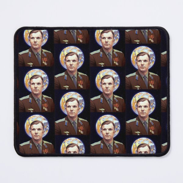 Item preview, The world's first cosmonaut, Yuri Gagarin, in front of the Earth designed and sold by Rashkin.