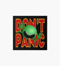 DON'T PANIC Art Board
