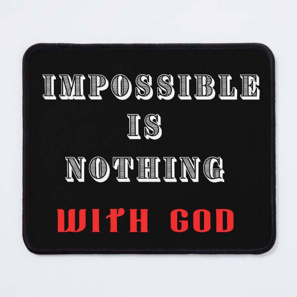 Item preview, Impossible is nothing with GOD designed and sold by SubashSL.