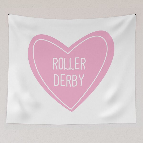 Item preview, Roller Derby Heart designed and sold by teesaurus.