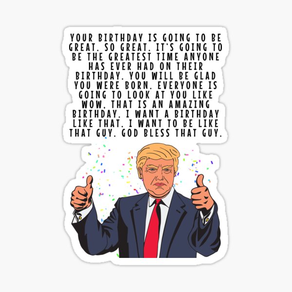 Item preview, Trumph Birthday Gift designed and sold by madebysleep.