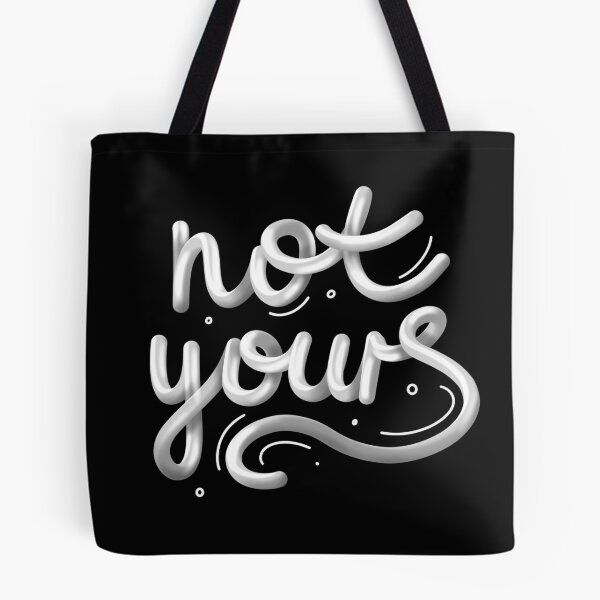 Item preview, Not yours (silver) designed and sold by xeniaskazka.