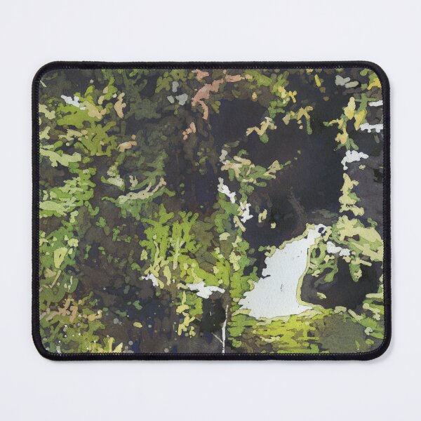 Item preview, Linville Falls in the Blue Ridge moutains- North Carolina.  Watercolor painting Linville Falls designed and sold by rfoxphoto.