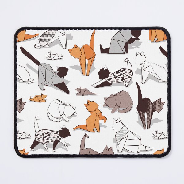 Item preview, Origami kitten friends // white background paper cats designed and sold by SelmaCardoso.