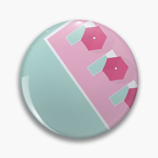Item preview, Minimalist shape graphics - retro and vintage graphic art. swimming pool design. designed and sold by Boogosh.
