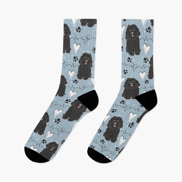 Item preview, LOVE Black Havanese Dog designed and sold by Lulupainting.