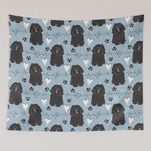 Item preview, LOVE Black Havanese Dog designed and sold by Lulupainting.