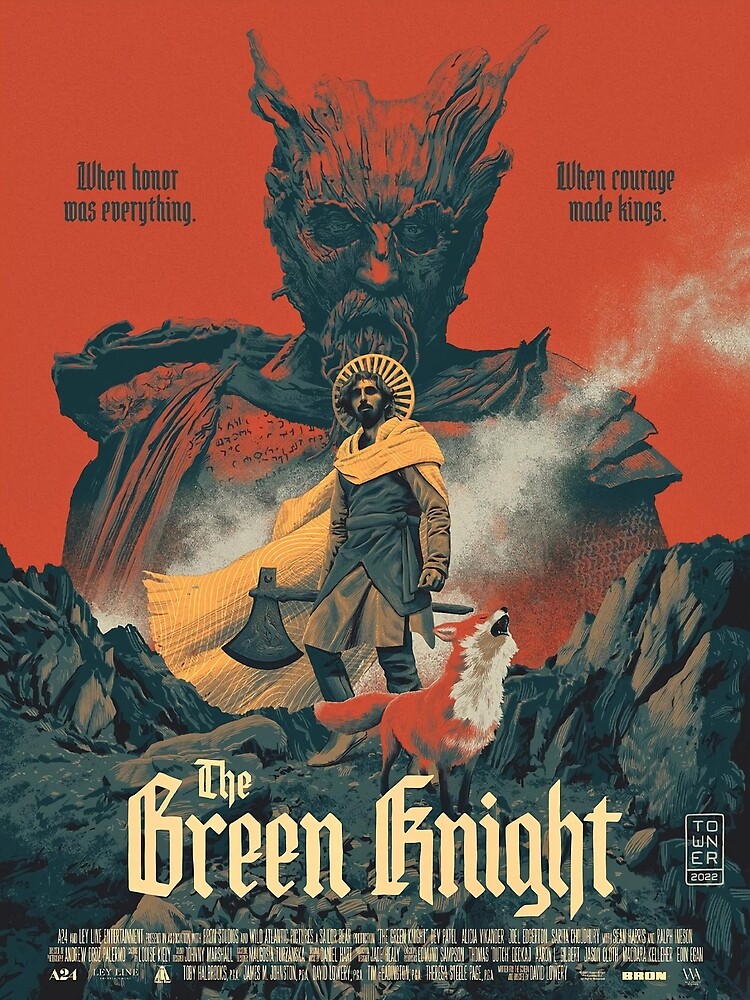 Discover The Green Knight Premium Matte Vertical Poster