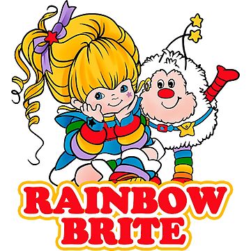 Rainbow Brite, For lover Kids Since 80s' Sticker