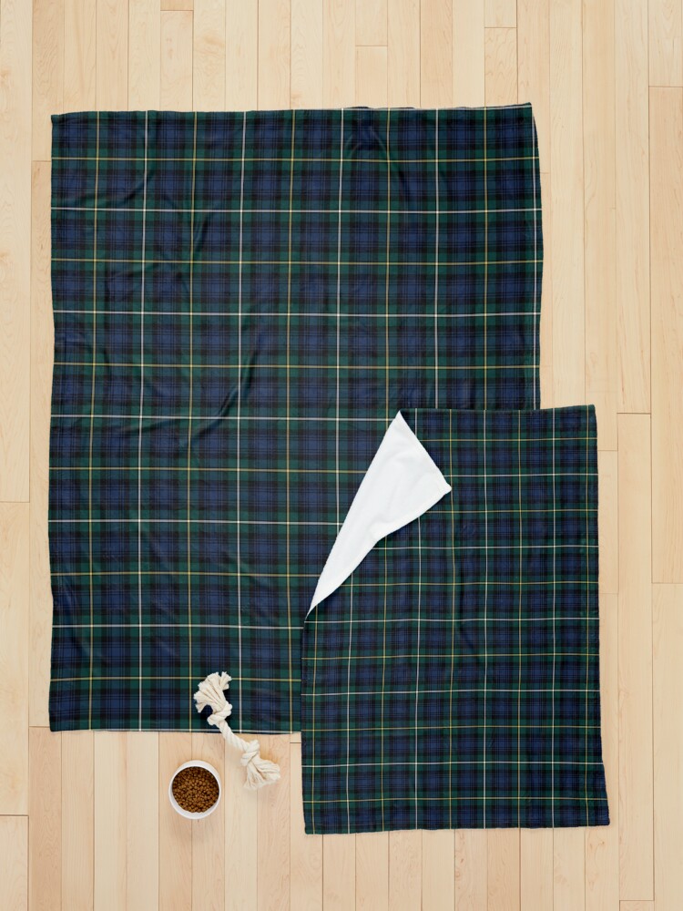 Alternate view of Clan Campbell Tartan Pet Blanket