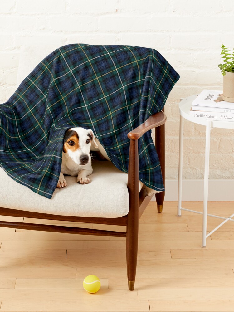 Alternate view of Clan Campbell Tartan Pet Blanket