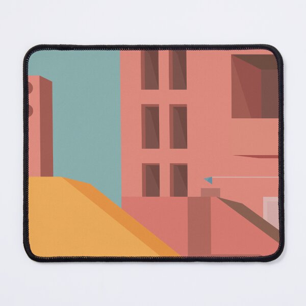 Item preview, Minimalist shape graphics - retro and vintage graphic art. architecture design. designed and sold by Boogosh.