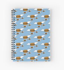 Heavenly Burgers Spiral Notebook