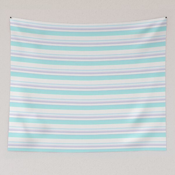 Item preview, blue and white horizontal striped designed and sold by lausn.