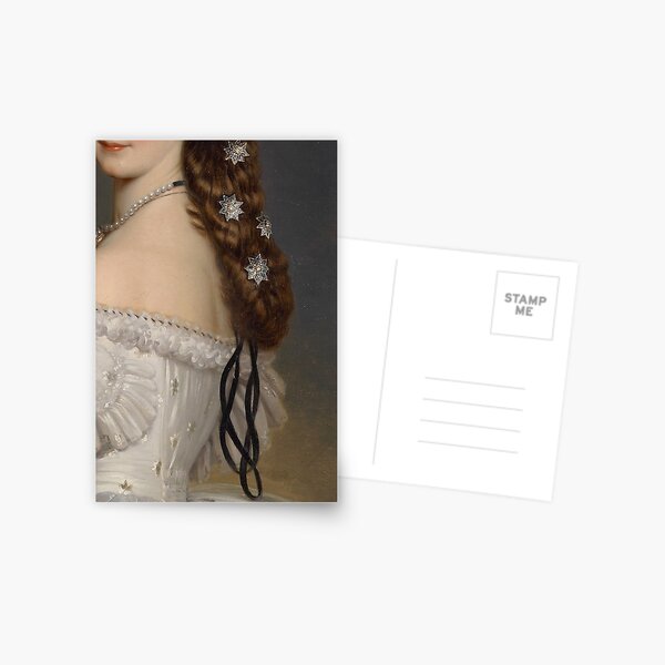 Item preview, Sisi Hairstyle - Painting Detail designed and sold by SALON DES ARTS.