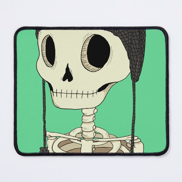 Item preview, Skeleton with cat hat designed and sold by agrapedesign.