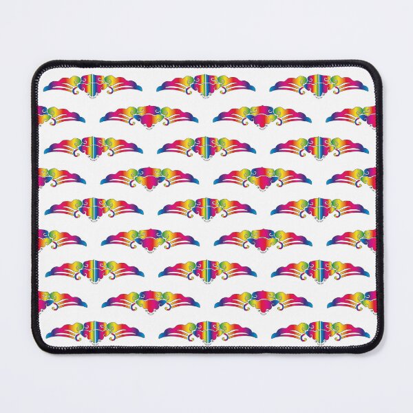 Item preview, Symbol 112 multicolored bat designed and sold by vincentbiollaz.