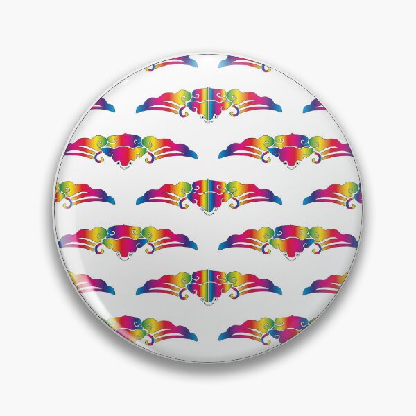 Item preview, Symbol 112 multicolored bat designed and sold by vincentbiollaz.