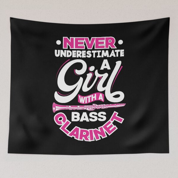 Item preview, Bass Clarinet Clarinetist Clarinet Player Female Clarinetist designed and sold by ShopTheStyle.
