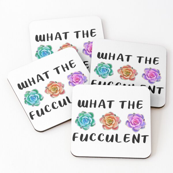 Item preview, Succulents what the fucculent cactus t-shirt  designed and sold by cizito.