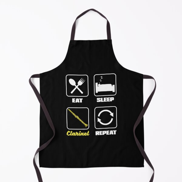 Item preview, Bass Clarinet Clarinetist Clarinet Player Eat Sleep Repeat designed and sold by ShopTheStyle.