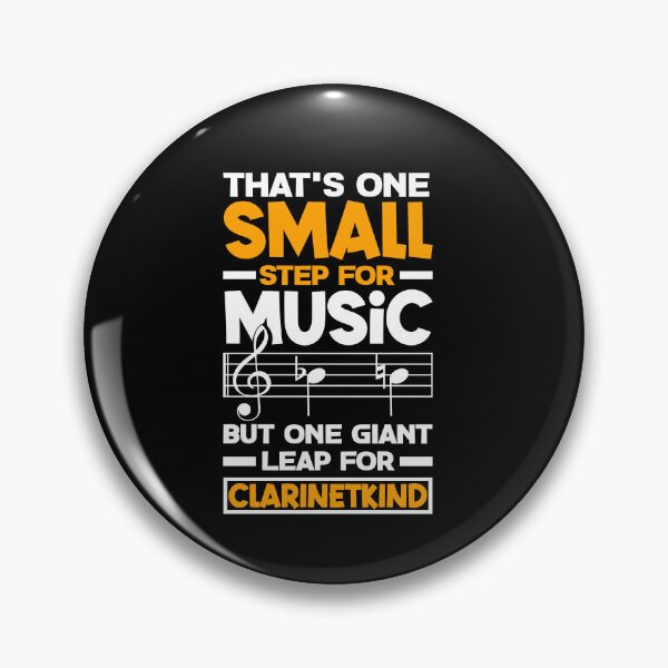 Item preview, Bass Clarinet Clarinetist Clarinet Player One Small Step Pun designed and sold by ShopTheStyle.