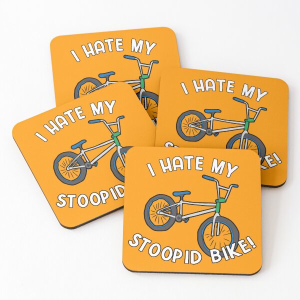 Item preview, I Hate My Stoopid Bike! designed and sold by DemandChaos.