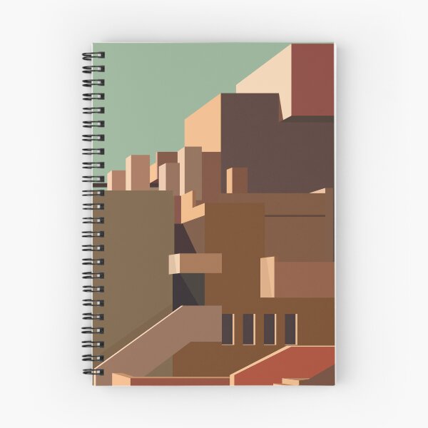 Item preview, Minimalist shape graphics - retro and vintage graphic art. architecture design. designed and sold by Boogosh.