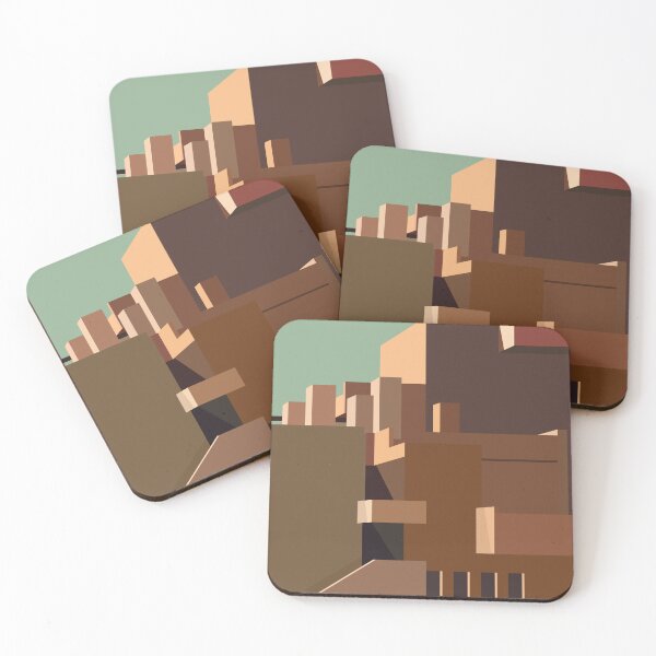 Item preview, Minimalist shape graphics - retro and vintage graphic art. architecture design. designed and sold by Boogosh.