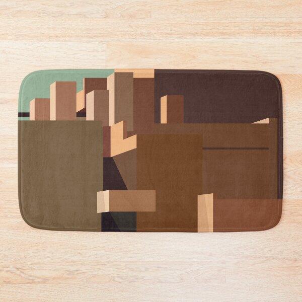 Item preview, Minimalist shape graphics - retro and vintage graphic art. architecture design. designed and sold by Boogosh.